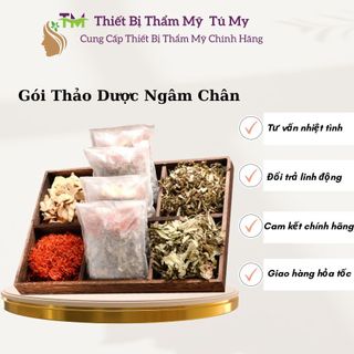 Gói thảo dược ngâm chân, xông thảo dược, bán tách lẻ.
