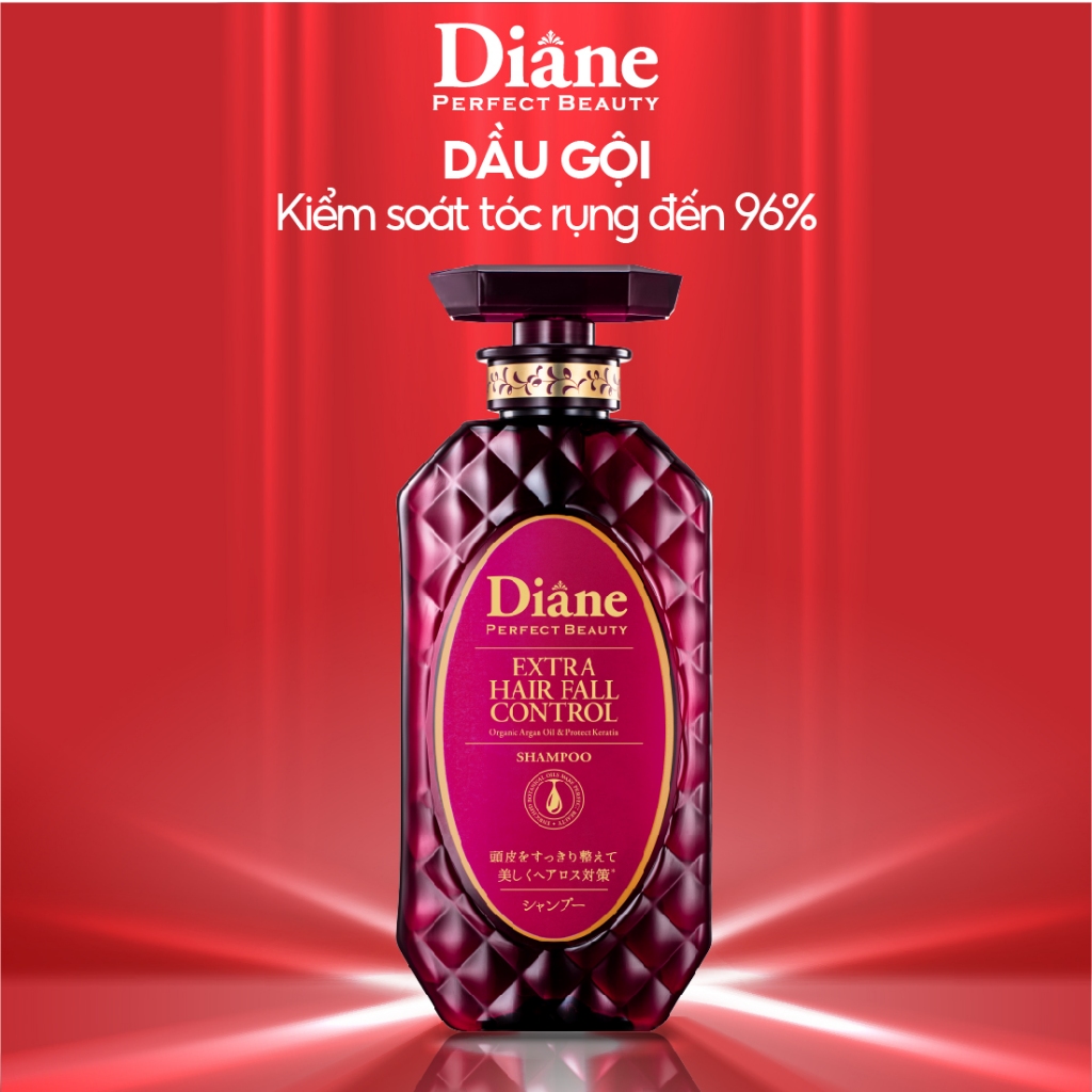 Dầu gội Kiểm Soát, Ngăn Ngừa Rụng Tóc Diane Extra Hair Fall Control 450ml/chai