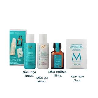 Set dưỡng tóc Moroccan Oil 4 món