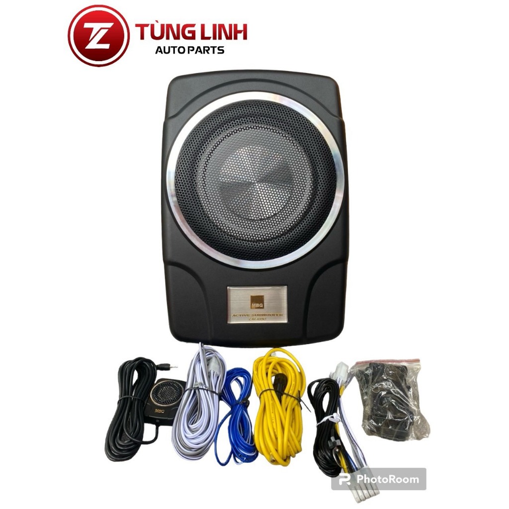 Loa Sub Gầm Ghế MBQ 8E-10E [Bảo Hành 12T] - Loa Siêu Trầm Công Suất 200W Giá Rẻ Cho Ô Tô Xe Hơi chín