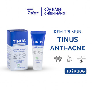 Kem giảm mụn thâm và nhanh TINUS Tatra hiệu quả nhanh chóng
