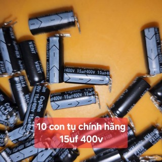 10 con tụ chính hãng 15uf 400v