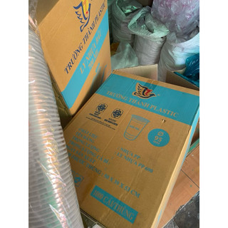 Sỉ ly hiệu trường thành 360ml, 500ml, 600ml, 700ml ly dầy, đủ phi 95