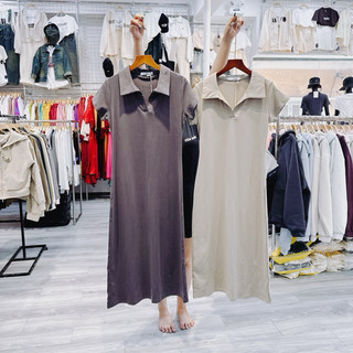 Đầm thun dáng xoè nhẹ