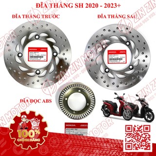 Dĩa đọc abs, đĩa thắng phanh trước sau sh 125i 2020 - 2023, sh 150i 2020 2021 2022, sh160i 2023 45351k0rv11, 43251k0rv11