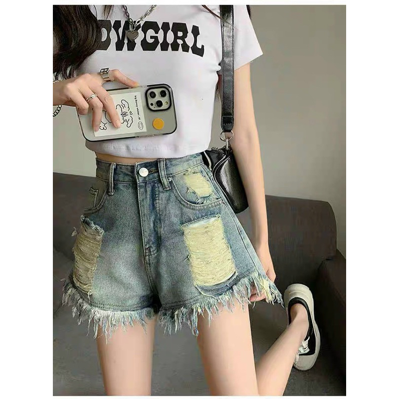 QUẦN SỌT JEAN RÁCH túi vuông bigsize [55-90kg]