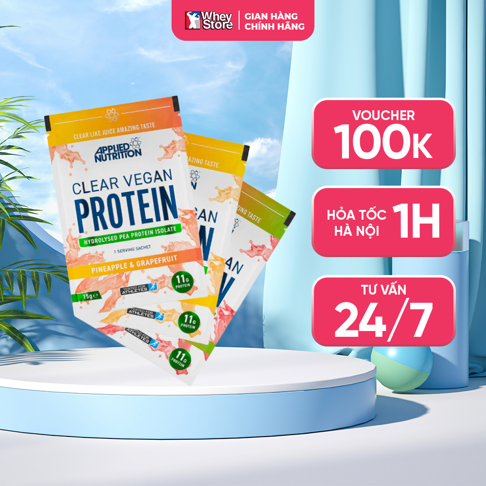 Bột Protein Thực Vật Sample Clear Vegan Protein Chính Hãng