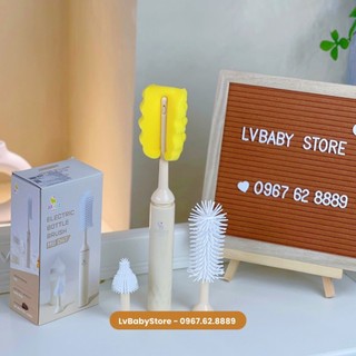 Bộ cọ rửa bình moaz bebé