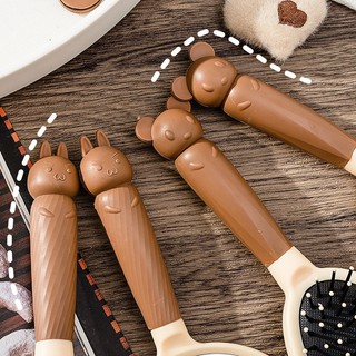 Bộ Lược 4 Món Kèm Gương, Gương Lược bỏ túi, Gương kèm Lược Xinh Xắn