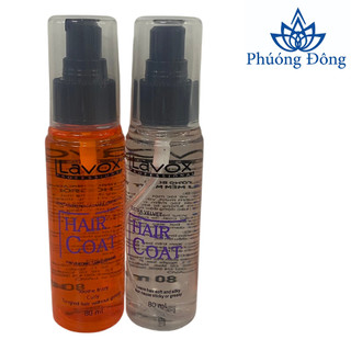 DẦU DƯỠNG BÓNG TÓC, CHỐNG KHÔ XƠ VÀ CHẺ NGỌN LAVOX 80ml
