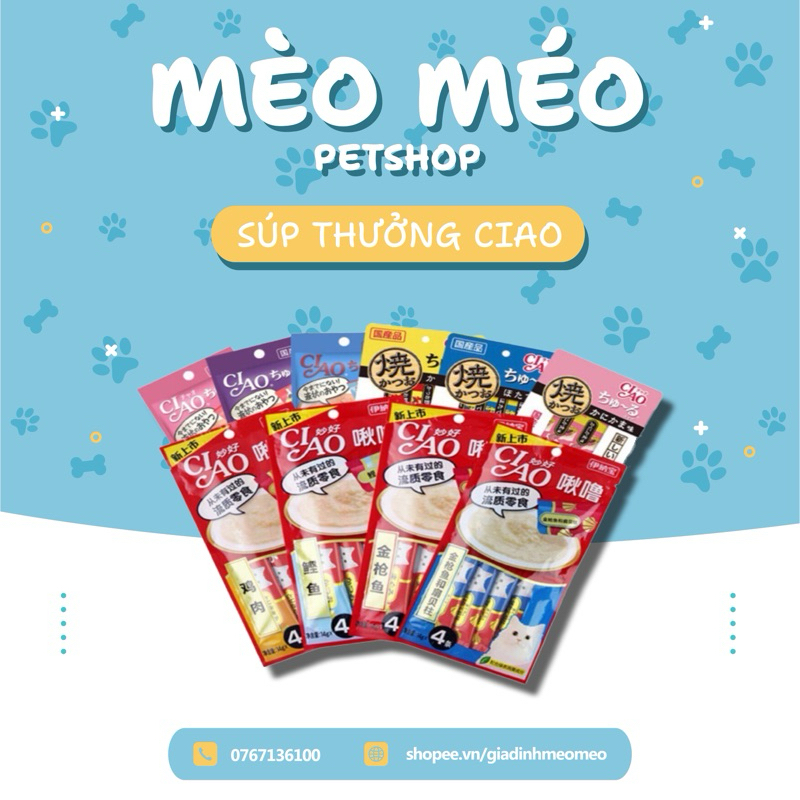 Súp thưởng cho mèo Ciao Churu