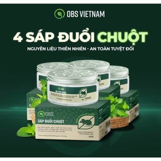 Sáp đuổi chuột OBS,xua đuổi chuột và côn trùng với tinh dầu tự nhiên,an toàn cho người và vật nuôi