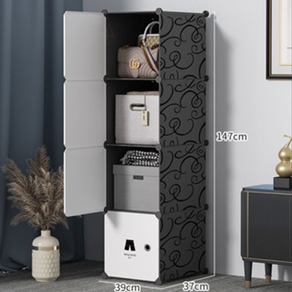 Tủ Nhựa Lắp Ghép 2-3-4-5 Ngăn Đựng Đồ Đa Năng, Tủ Ghép Thông Minh Nhiều Mẫu Mã Đựng Đồ Chơi Túi Xách