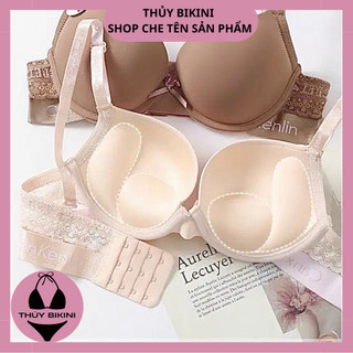 Áo lót nữ đúc su đệm 3p cài sau bản dây lưng ren nâng ôm đẹp Y07