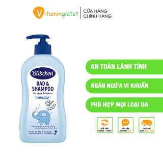 Sữa tắm gội cho trẻ sơ sinh Bubchen Bad & Shampoo 400ml