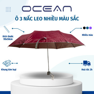 Ô 3 nấc leo nhiều màu sắc - kích thước 100 x 56 cm - gấp gọn tiện lợi, phù hợp để túi xách, balo..