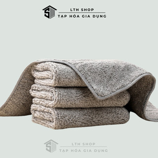 Khăn Than Tre Lau Bếp Đa Năng Khăn lau bếp đa năng bằng sợi than tre, khăn lau tay nhà bếp siêu thấm hút LTH Shop
