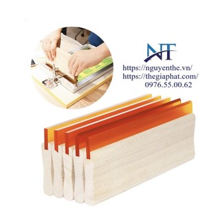 Dao gạt mực in lụa dày 9mm độ cứng 75a, lưỡi dao gạt mực in xoa