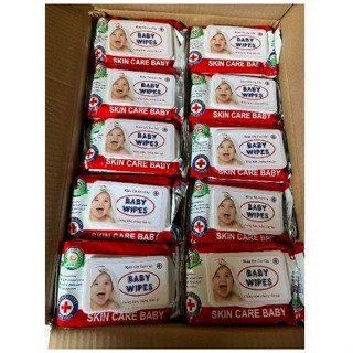 Khăn giấy ướt baby wipes 80gr