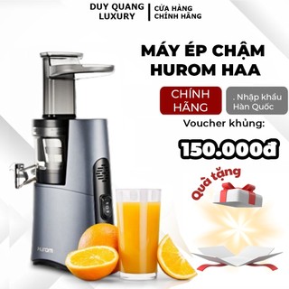Máy ép chậm hurom haa, ép kiệt bã, bền bỉ, công suất 150w, 43 vòng quay/phút l bảo hành động cơ 10 năm