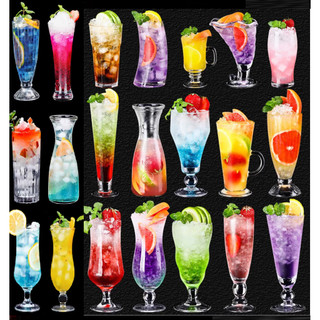 Ly thủy tinh uống sinh tố, ly kem, ly cà phê cafe, ly nước ép cốc sinh tố central hiball