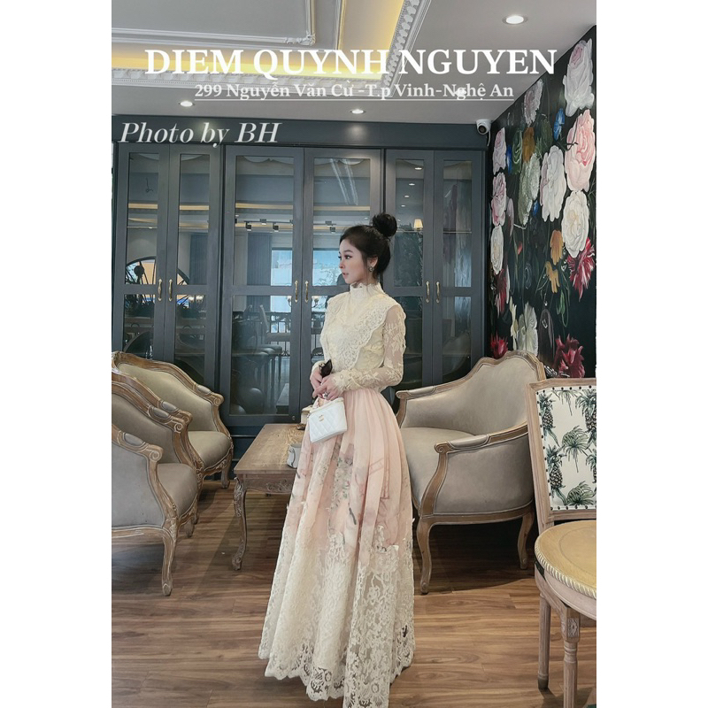 Váy ren dài tay ZMM