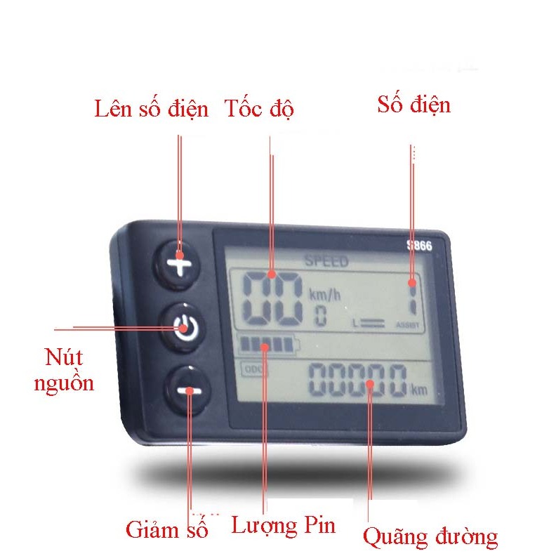 Xe đạp trợ lực điện mini AKEZ 36V10AH | BigBuy360 - bigbuy360.vn