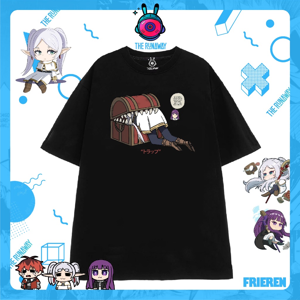 Áo phông Frieren: Beyond Journey's End: Frieren - Cotton 100% cho Nam / Nữ by The Runaway