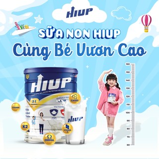 Sữa bột HIUP tăng chiều cao cho trẻ từ 2 đến 15 tuổi - Hộp 650gram