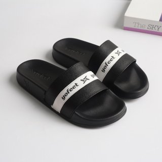 Dép Nam Nữ quai ngang dép XT YOFEET phối màu đen trắng hot mới Mã: XB 39
