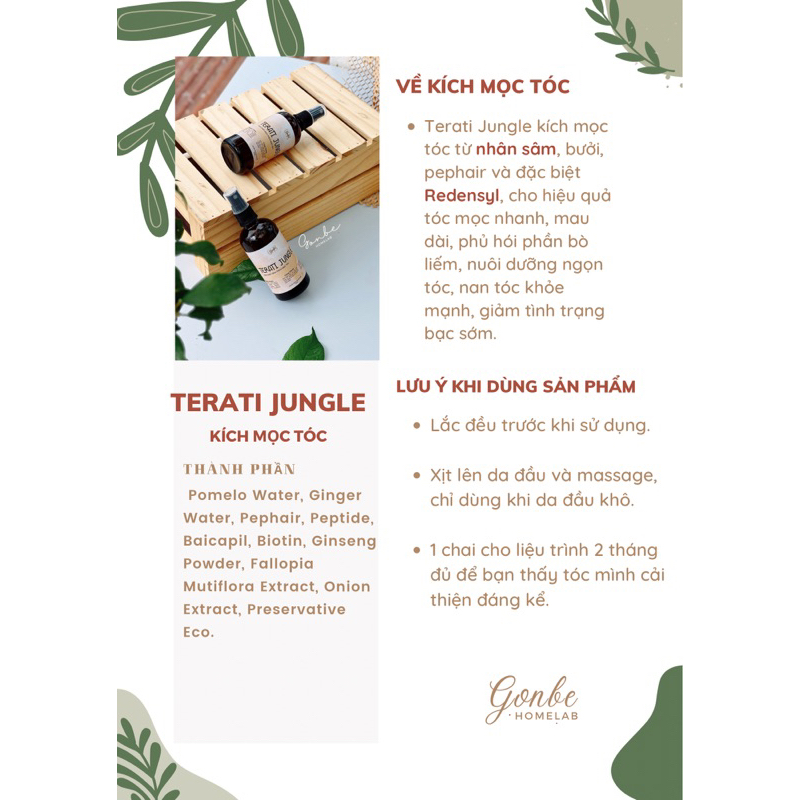 SERUM MỌC TÓC - TERATI JUNGLE