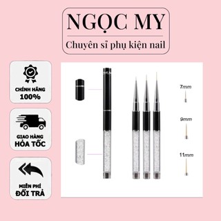Cọ Nét Cán Đá Đủ size ( 100% lông chồn )