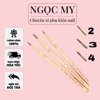 Cọ làm hoa , cọ yuki đắp hoa 100% lông chồn