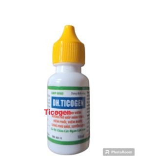 DH Ticogen 10ml, dung trong chăn nuôi
