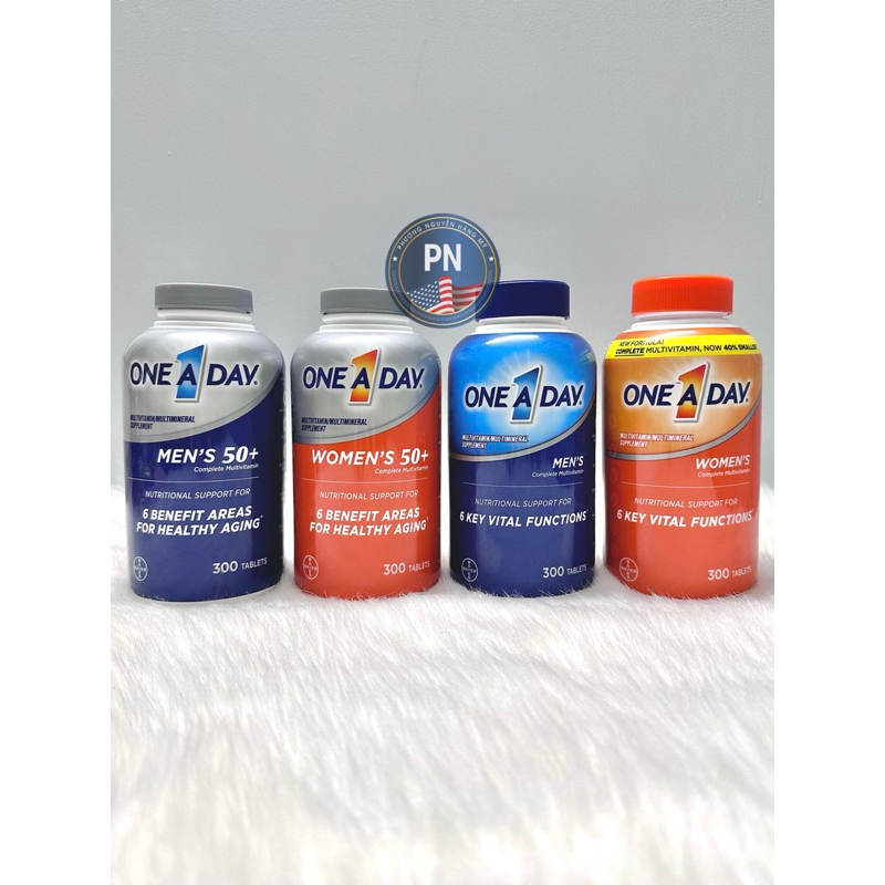 Viên Uống Bổ Sung Vitamin Tổng Hợp Cho Nam Và Nữ • ONE A DAY MEN'S AND WOMEN'S