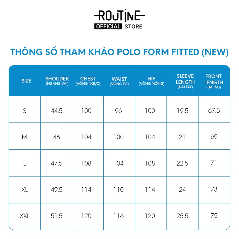 Áo Polo Nam Tay Ngắn Modal Cổ V Phối Viền Form Fitted - Routine 10S23POL059