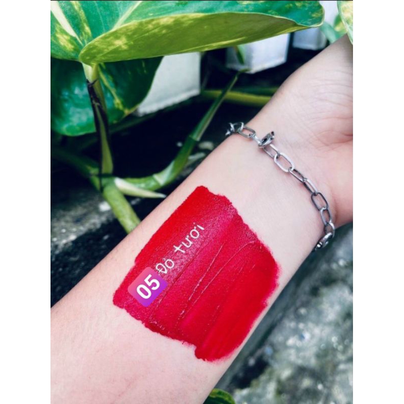 Son kem siêu lì mẫu hoa văn