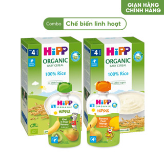 Combo ăn dặm HiPP Organic số 5: Chế biến linh hoạt