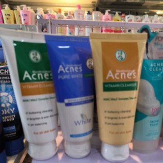 Sữa rửa mặt acnes các loại 100g