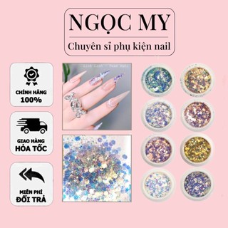 Set nhũ vảy cá làm nail