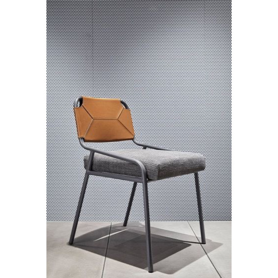 ghế sắt mặt nệm G3378 ( ghế sắt TAI)