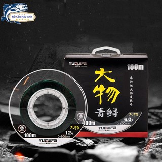 Cước trục câu đài săn hàng tầm xanh cước thẻo câu cá săn hàng cao cấp dc3