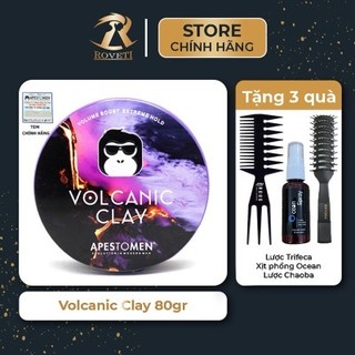 Sáp Vuốt Tóc Volcanic Clay Sáp Vuốt Tóc Volcanic Clay 80ml - Wax Apestomen Volcanic Clay V5