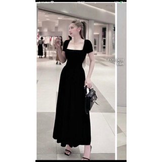 Đầm kiểu maxi dáng xòe tay dài! tombi shop