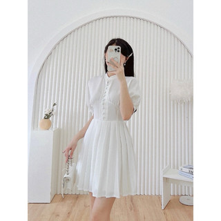 Váy tiểu thư vải đẹp bán live