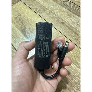 Bộ chuyển đổi splitter cho camera ip không poe tách 48v ra 5v và 48v ra 12v