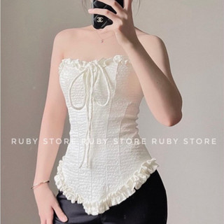 Áo ống cúp ngực có dây cột cổ có mút siêu hot cc0016 hỏa tốc