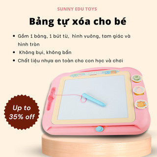 [XẢ HÀNG] Bảng viết tự xóa thông minh cho bé cỡ lớn, giúp bé thỏa sức sáng tạo không lo bẩn tay