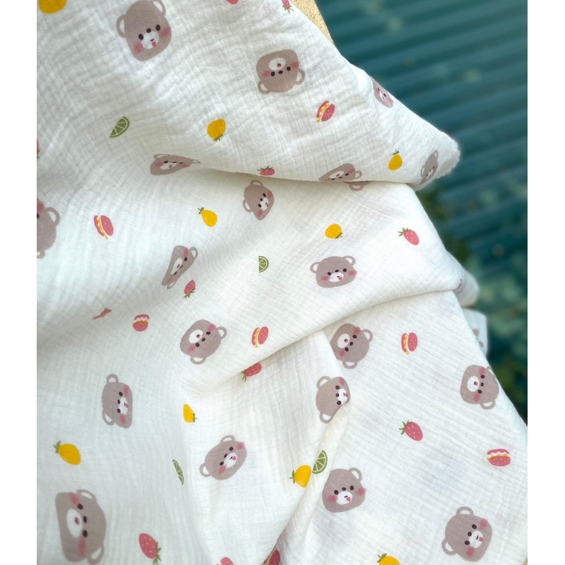 Khăn tắm cho bé, khăn xô muslin cao cấp 4 lớp, khăn sữa 4 lớp cho bé
