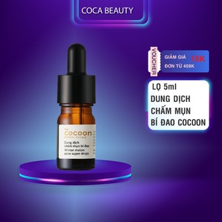 Dung dịch chấm mụn bí đao Cocoon 5ml - Kem chấm mụn làm giảm mụn sưng , mụn viêm